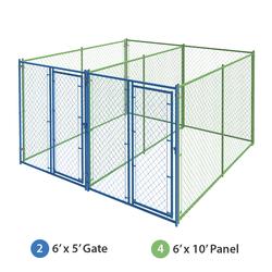 6 x 10 x 10 Galvanized Multi Run Kennel Material List at Menards