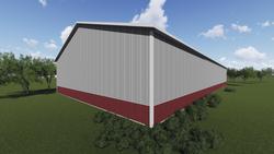 60'W x 126'L x 17'H Agricultural Post Frame Building Material List at ...