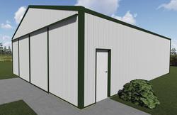 30'W x 45'L x 10'H Agricultural Post Frame Building Material List at ...