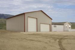 36x45x16 Commercial Metal Garage | Metal Carports