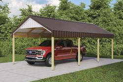 14'W x 27'L x 8'H Pro-Port™ Surface Mounted Posts Material List at Menards®