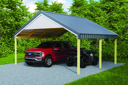 21'W x 18'L x 8'H Pro-Port™ Embedded Posts Material List at Menards®
