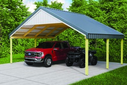 25'W x 18'L x 8'H Pro-Port™ Surface Mounted Posts Material List at Menards®