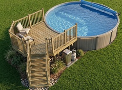 12' x 12' Splash Oasis Pool Deck Material List at Menards®