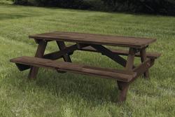 6' CedarTone Premium Classic Picnic Table Project Material List at Menards®