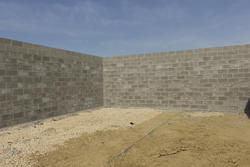 20'W x 40'L x 9'D Concrete Block Foundation Material List