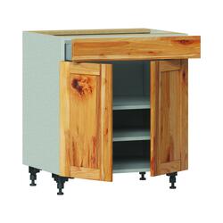 KLËARVŪE Cabinetry® 30" W x 24" D x 30" H Trävik® Hickory Base Cabinet at Menards®