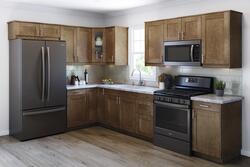 KLËARVŪE® Malmö® Suede 19' L-Shaped Kitchen - Cabinets Only at Menards®