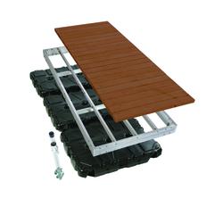 PlayStar 4 ft. x 10 ft. Commercial Grade Floating Dock Kit KT