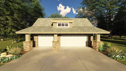 40x40x10 Triple Wide Garage  40x40x10 3 Car Garage Price