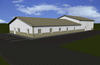 40'W x 40'L x 16'H Agricultural Post Frame Building Tie-In Building with 40'W x 64'L x 10'H Material List