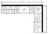 KLËARVŪE® Strömma® White 19' L-Shaped Kitchen - Cabinets Only