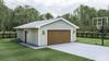 Greever 2-Car Garage 24' x 28' x 8' Material List