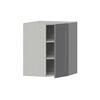 KLËARVŪE Cabinetry® 24" W x 24" D x 30" H Strömma® Gray Wall Corner Cabinet