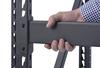 Performax® 18' 10"W x 72"H x 24"D Black 6-Shelf Racking System