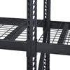 Performax® 18' 10"W x 72"H x 24"D Black 6-Shelf Racking System