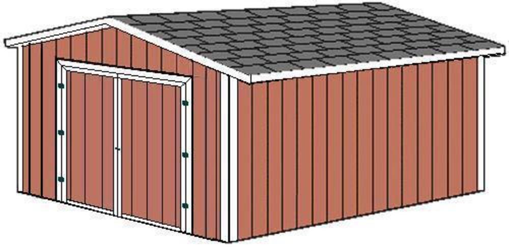 8 x 10 Gable Shed Material List at Menards®