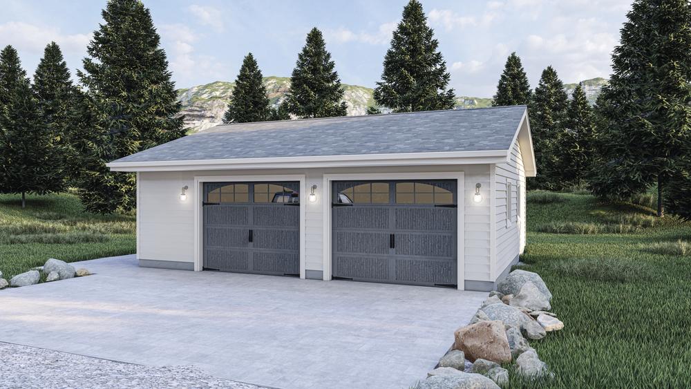 Westfield 2-Car Garage 24' x 28' x 8' Material List at Menards®