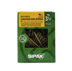 SPAX® #9 x 3-1/4