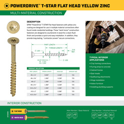 SPAX® POWERDRIVE™ #8 x 1-5/8