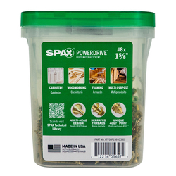 SPAX® POWERDRIVE™ #8 x 1-5/8