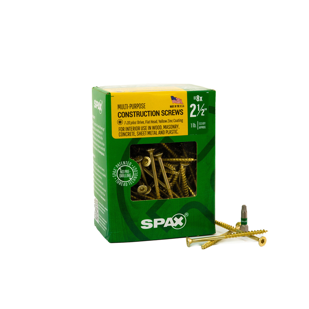 SPAX® #8 x 2-1/2