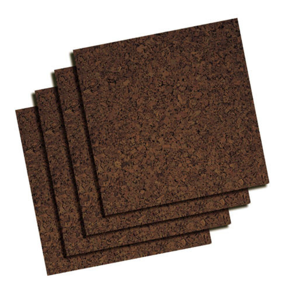 Quartet Dark Cork Panel, Sold as 1 Package, 4 Each per Package Quartet Dark Cork Panel, Sold as 1 Package, 4 Each per Package