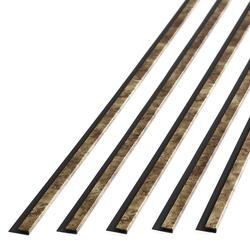 Fasade® 4' PVC Bermuda Bronze J-Trim - 5 Pack