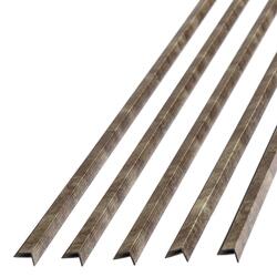 Fasade® 4' PVC Bermuda Bronze Outside Corner Trim - 5 Pack