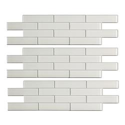 Peel and Stick Matted Glass Backsplash Tiles - Aspect