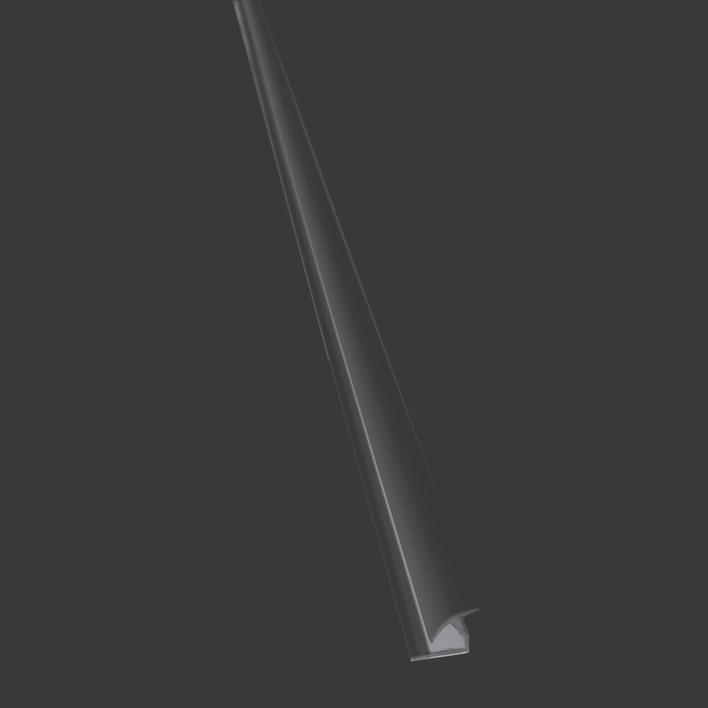 8' White PVC Tileboard Inside Corner Moulding