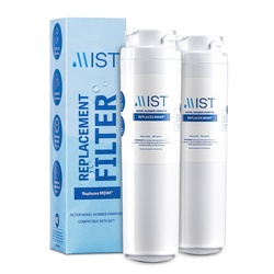Mist® MSWF GE Refrigerator Water Filter Replacement - 2 Pack at