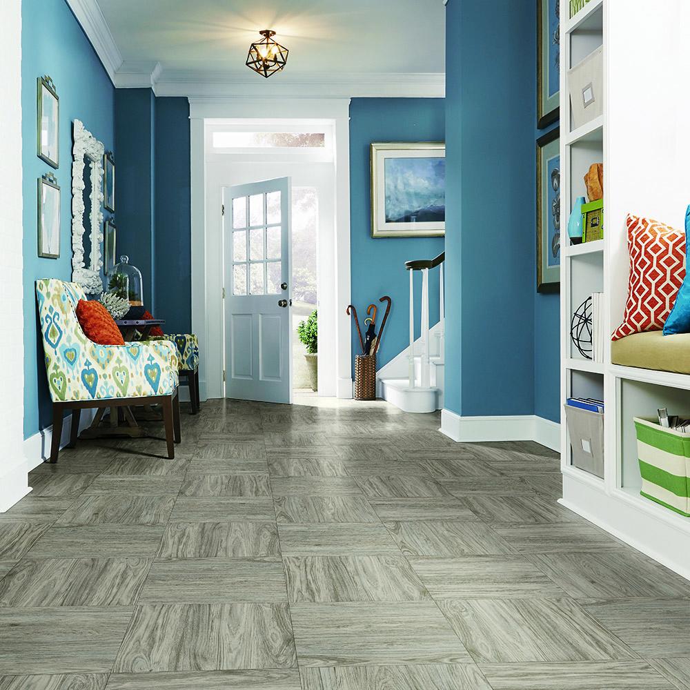 Armstrong® Flooring Park Falls Dusty Blanched 18 x 18 Self-Adhesive Vinyl Tile Armstrong® Flooring Park Falls Dusty Blanched 18 x 18 Self-Adhesive Vinyl Tile
