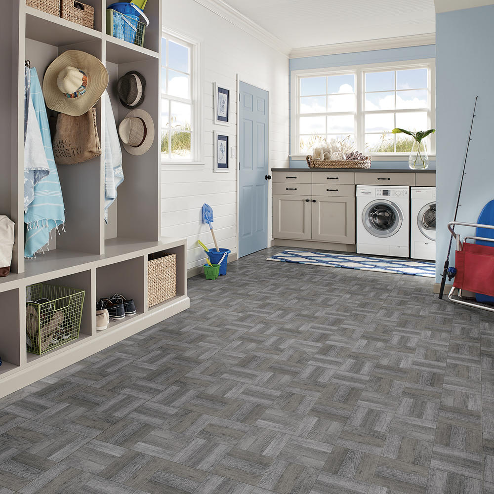 Armstrong® Flooring Timber Creek Ebony Dusk 12 x 12 Self-Adhesive Vinyl Tile (45 sq.ft/ctn) Armstrong® Flooring Timber Creek Ebony Dusk 12 x 12 Self-Adhesive Vinyl Tile (45 sq.ft/ctn)