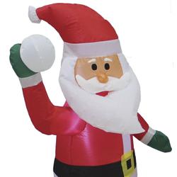 Snowball Santa And Friends deals 6 FT Wide Christmas Inflatable New FREE SHIPPING