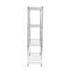 Designer's Image™ 36"W x 54"H x 14"D Chrome 4-Tier Commercial Grade Wire Shelving Unit