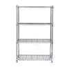 Designer's Image™ 36"W x 54"H x 14"D Chrome 4-Tier Commercial Grade Wire Shelving Unit