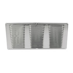 Air Vent 16" x 8" Aluminum Mill Finish Undereave Vent at Menards®