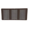 Air Vent 16" x 8" Brown Aluminum Undereave Vent