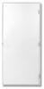 Larson® 36"W x 78"H White Self-Storing Mobile Home Mid View Storm Door