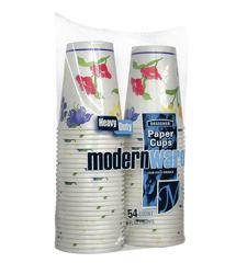 Cold Drink Cups, Meadow Breeze Design, 9-oz., 54-Pk.