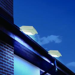 thumbnail image 2 of Hampton Bay 2-Pack Solar Powered LED Gutter Lights - 10 Lumens Integrated White Light 2 of 3