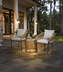 Backyard Creations® Lumi 3-Piece Patio Bistro Set at Menards®