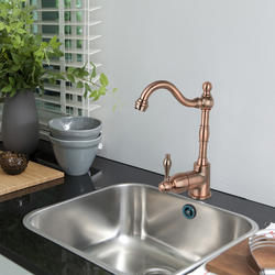 Akicon One-Handle Antique Copper Bar Faucet at Menards®