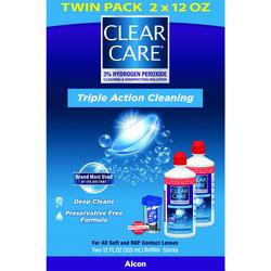 CLEAR CARE® Contact Lens Cleaning Solution 2 Pack - 12 oz at Menards®