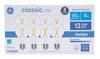 GE® Classic 60 Watt Equivalent Clear A19 E26 Daylight LED Light Bulb - 8 Pack
