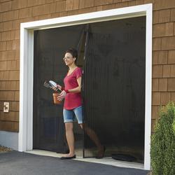 Garage Door Screen Heavy Duty Mesh Patio Porch Privacy Curtain 9x7
