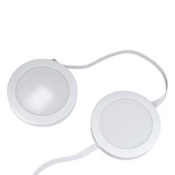 Westek 3 1/4W White LED Puck Lights Set of 3 with Remote - #857H1