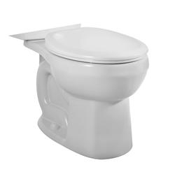 American Standard H2Option White Standard Height Round Toilet Bowl at ...