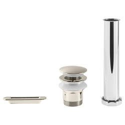 American Standard Polished Nickel Bathtub Overflow Cover and Drain Kit ...
